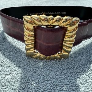 A. Brod Leather Belt